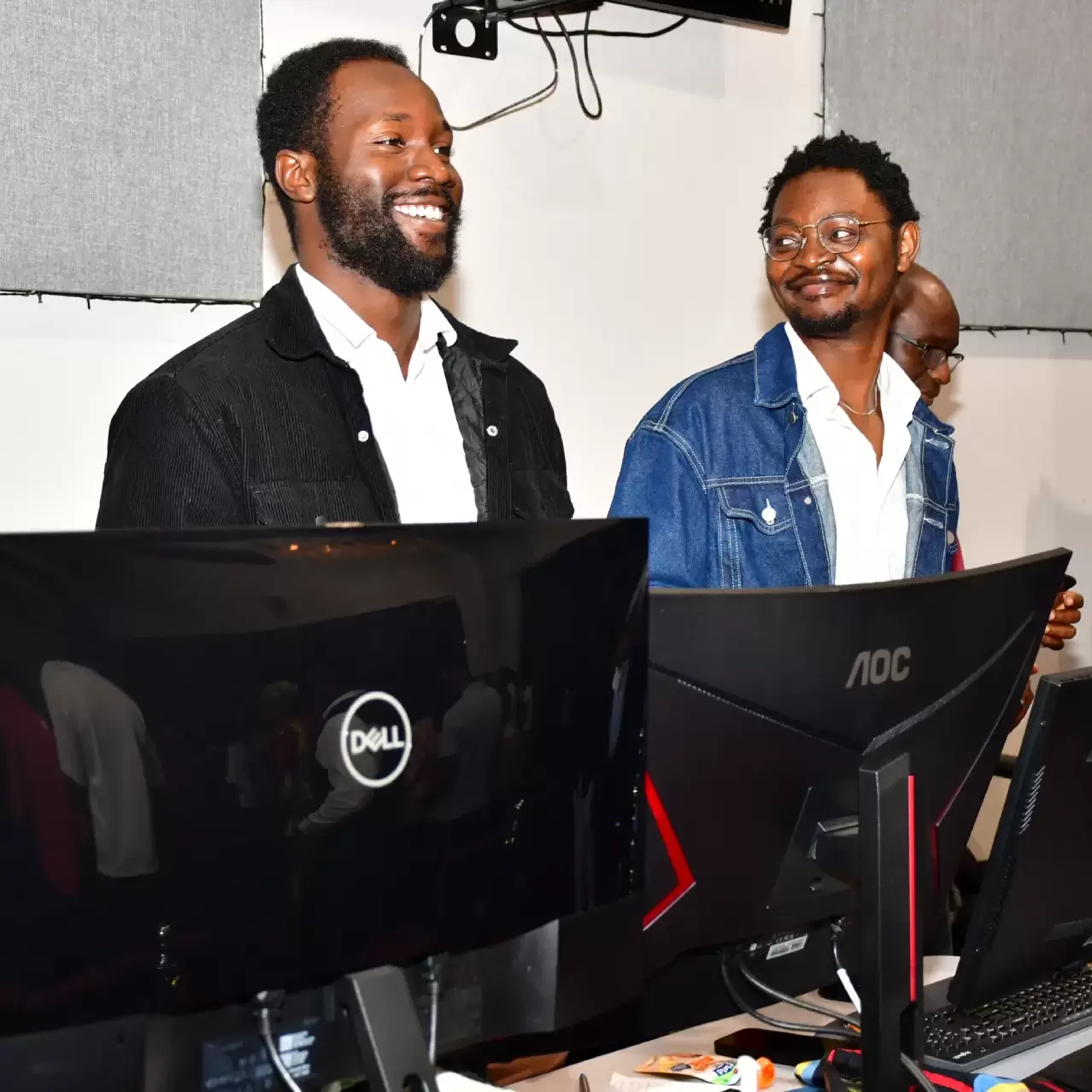 Media and technology team managing sound and live streaming at RCCG City on a Hill, Lawrenceville, Georgia